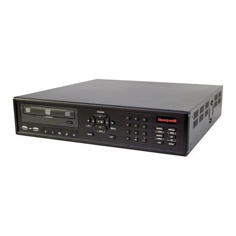 Honeywell HRDP DVR user guide