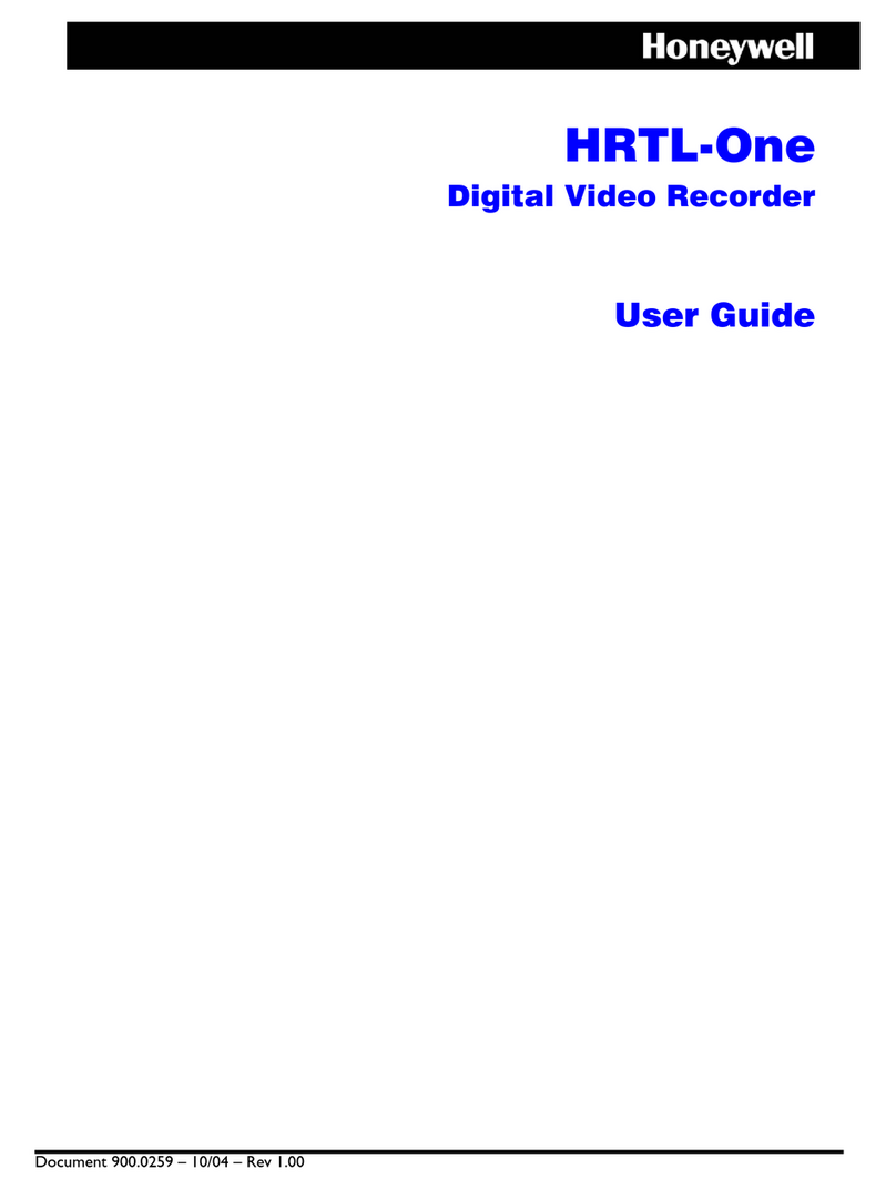 Honeywell HRTL-One User manual