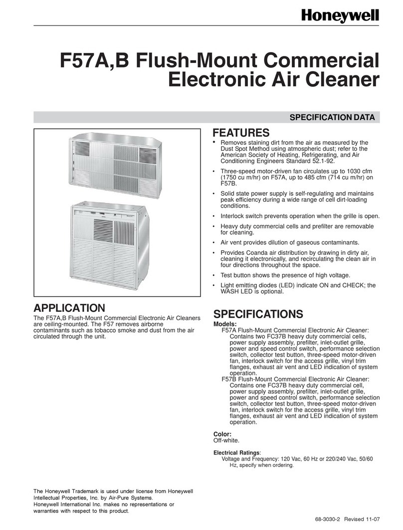 Honeywell F57B User manual