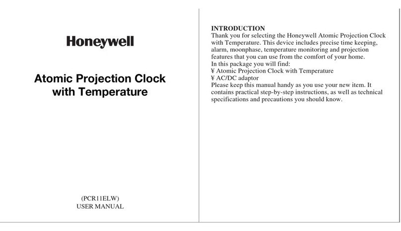 Honeywell PCR11ELW user manual