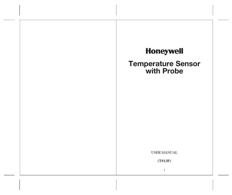 Honeywell TS13F User manual