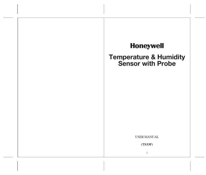 Honeywell TS33F User manual