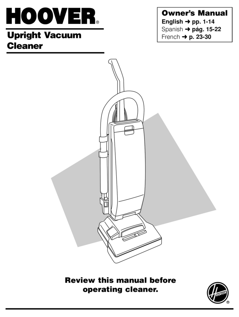 Hoover Turbo EmPower 4600 owner's manual