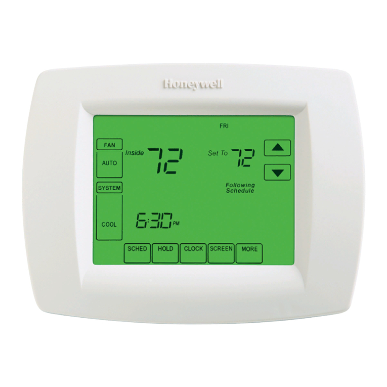 Honeywell VISIONPRO 68-0287-04 User manual