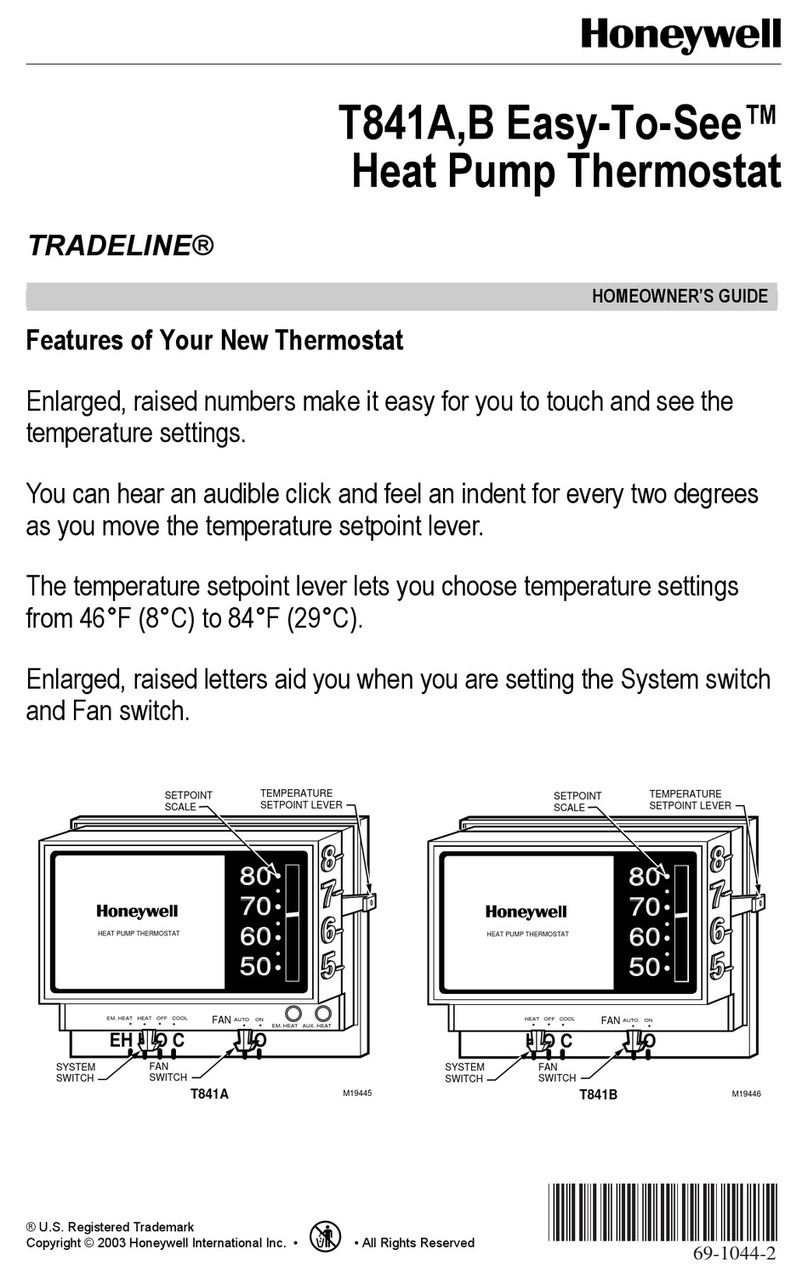 Honeywell B Homeowner's guide