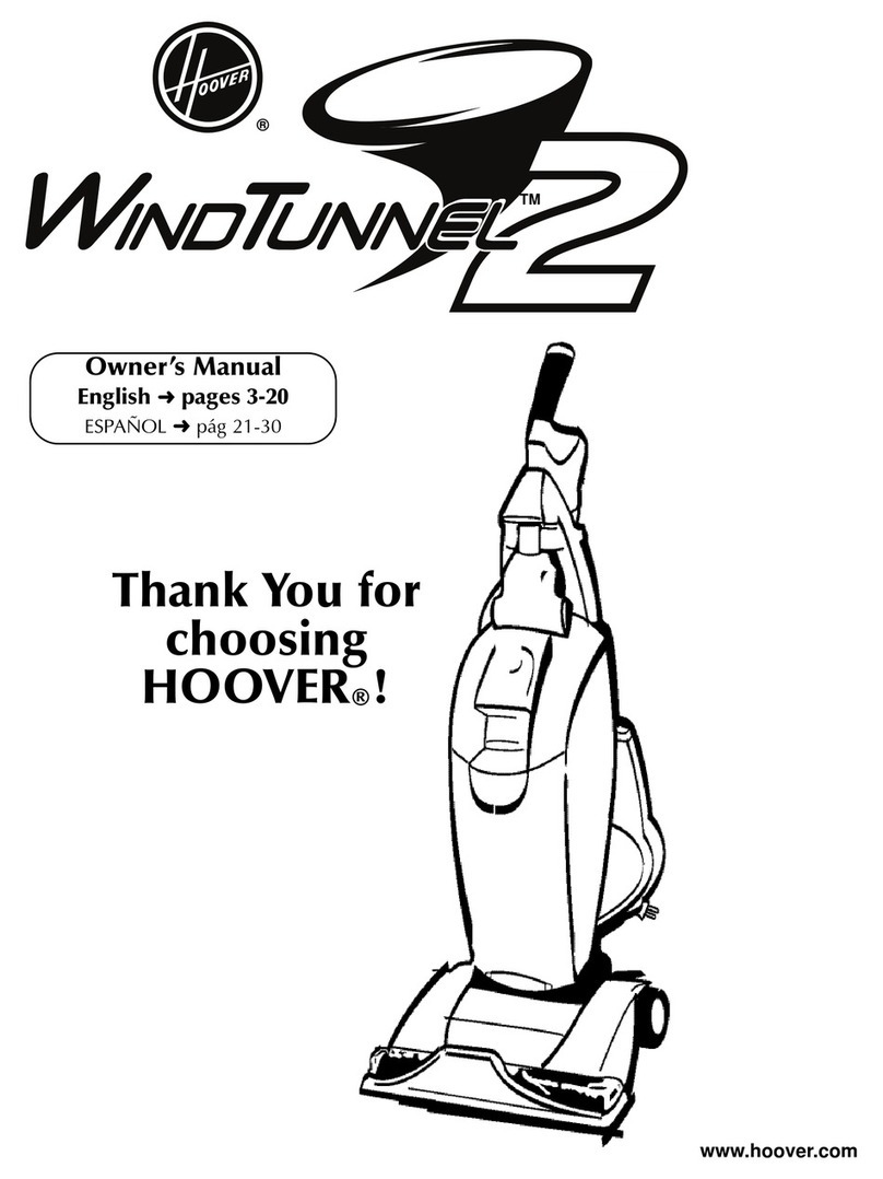 Hoover U8315960 - WindTunnel 2 owner's manual