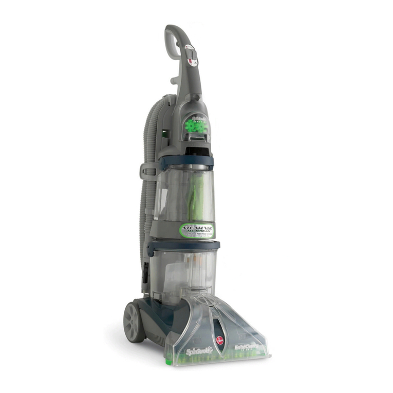 Hoover SteamVac All Terrain Carpet and Hard Floor Cleaner with Auto Rinse Feature Steam... User manual