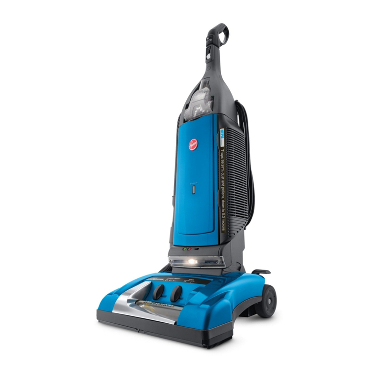 Hoover Self-Propelled WindTunnel  Cleaner User manual