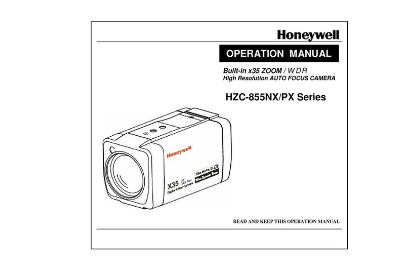 Honeywell HZC-855NX Series User manual
