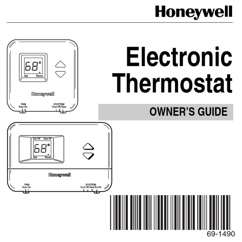 Honeywell 69-1490 User manual