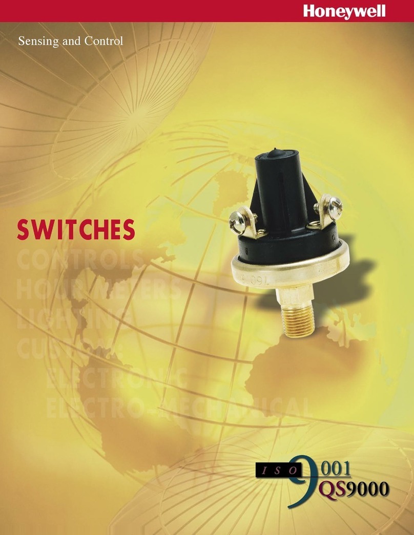 Honeywell Switches User manual