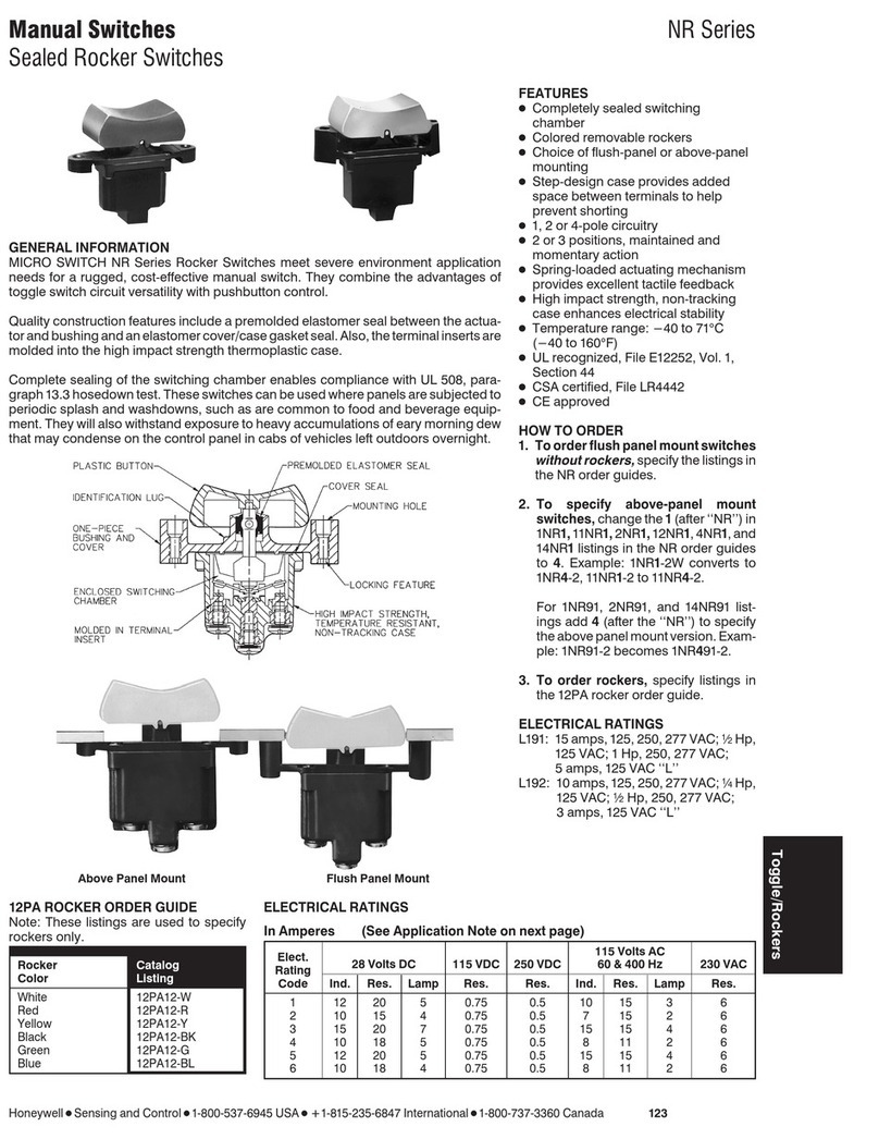 Honeywell NR Series Configuration guide