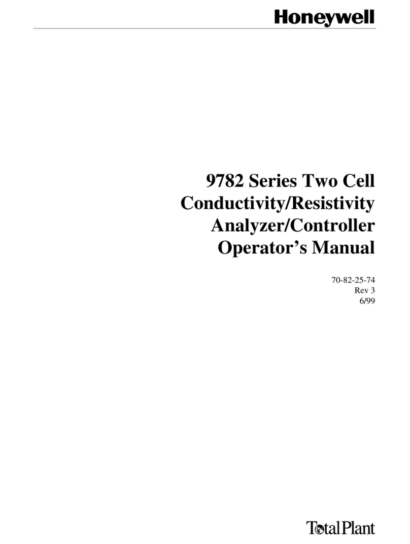 Honeywell 9782 Series User manual Honeywell 9782 Series User manual