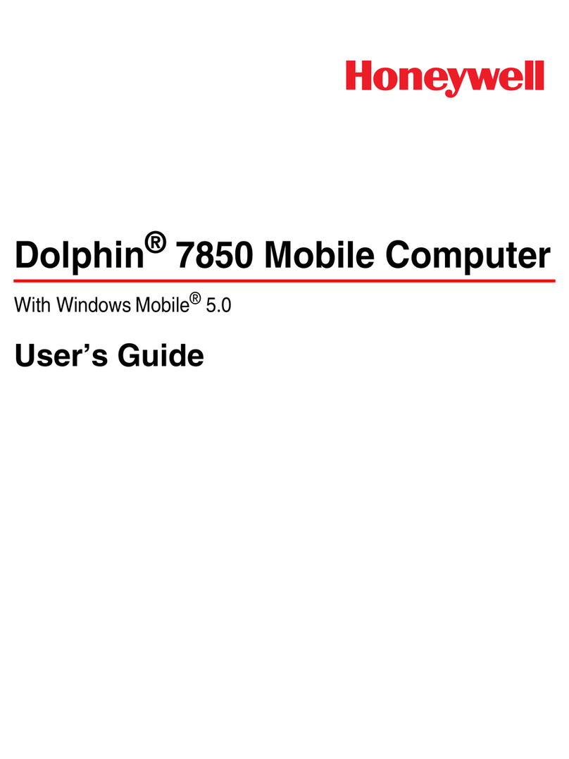 Honeywell Dolphin 7850 User manual Honeywell Dolphin 7850 User manual