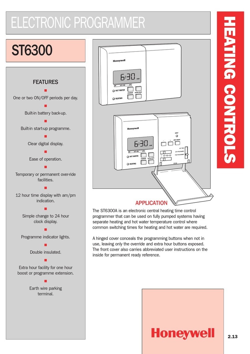Honeywell ST6300 User manual
