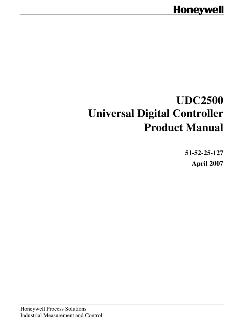 Honeywell UDC2500 User manual
