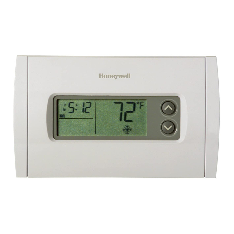 Honeywell rth230b Installation and user guide