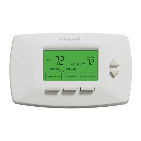 Honeywell RTH7000 User manual
