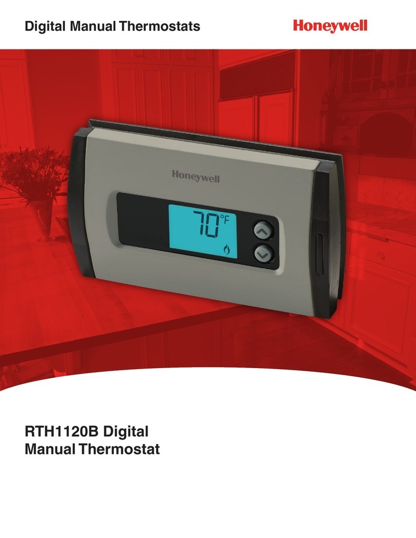 Honeywell RTH1120B User manual