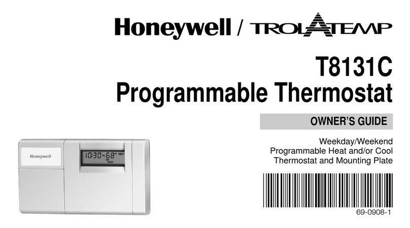 Honeywell T8131C owner's guide