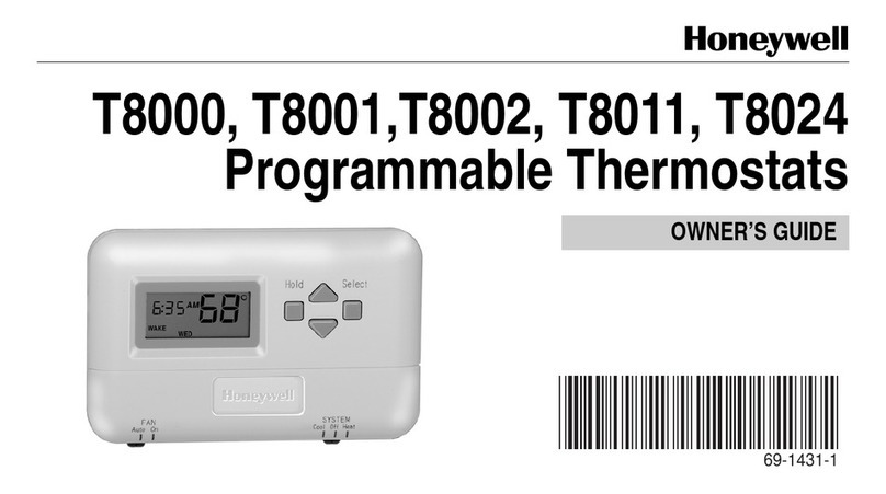 Honeywell T8000 owner's guide