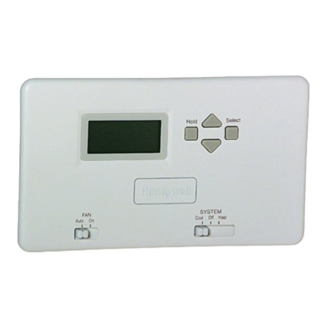 Honeywell T8001F User manual