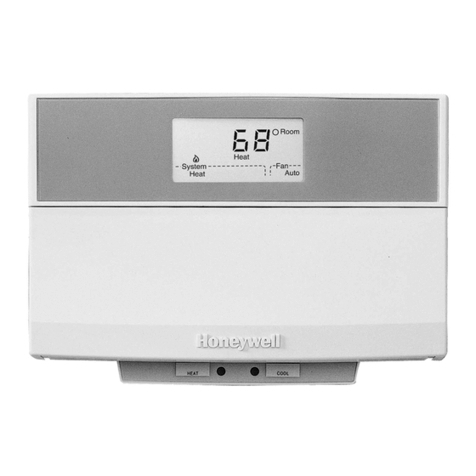Honeywell T7100D Operation manual