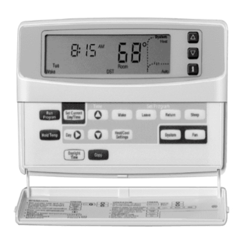 Honeywell Chronotherm IV T8602C User manual
