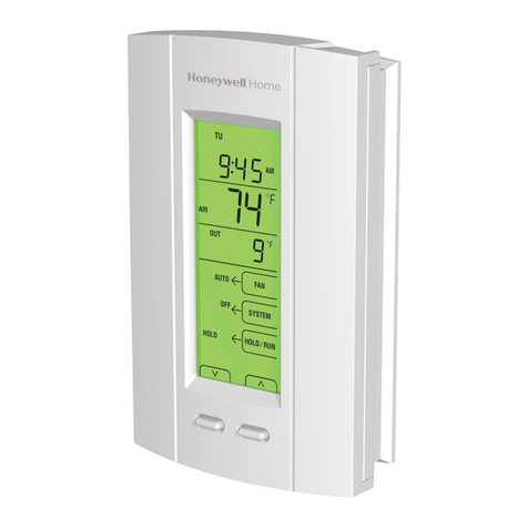 Honeywell AQ1000TP2 - Programmable Hydronic Communicating... User manual