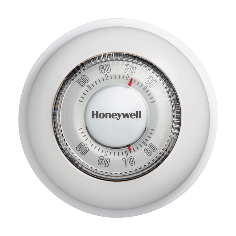 Honeywell The Round CT87K User manual