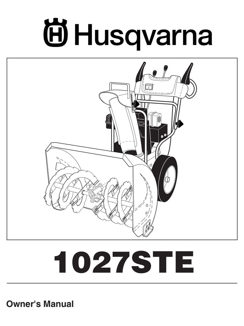 Husqvarna 1027STE owner's manual