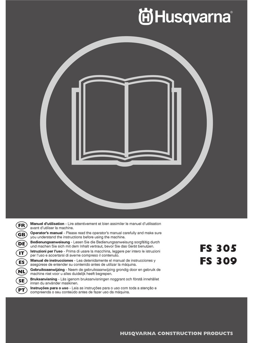 Husqvarna FS 305 Operator's manual