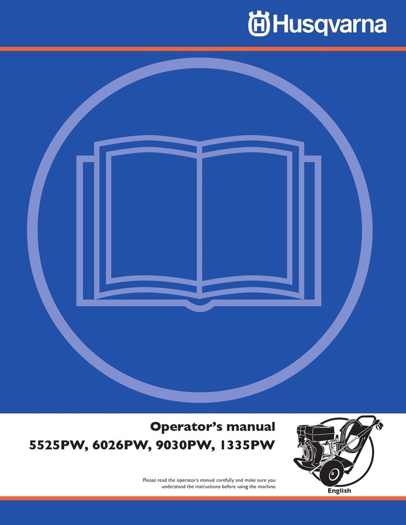 Husqvarna 1335PW Operator's manual
