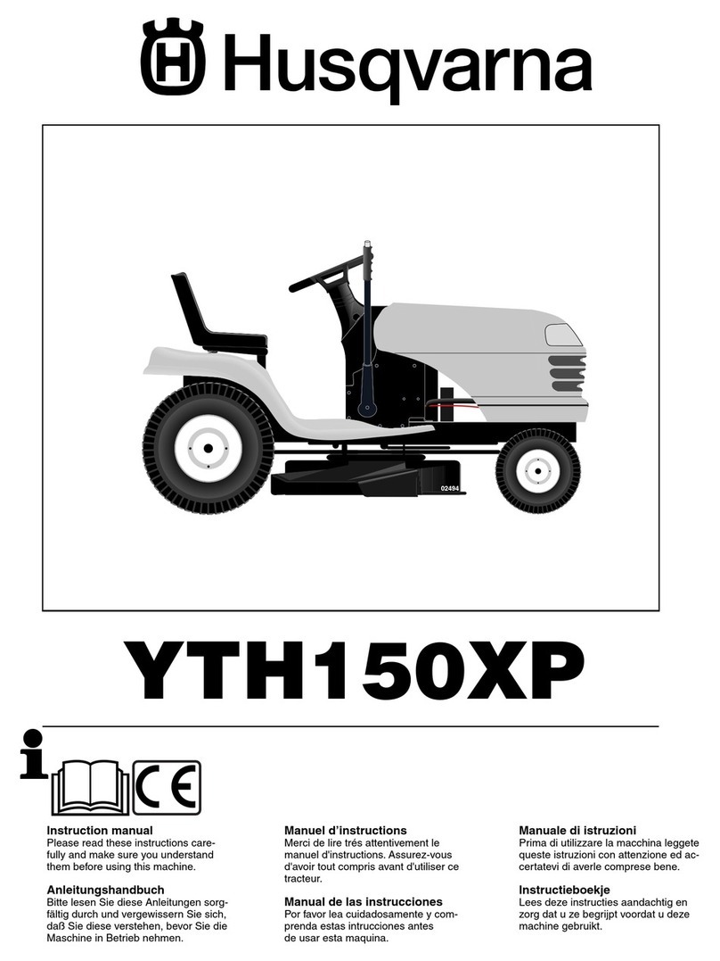 Husqvarna YTH150XP User manual
