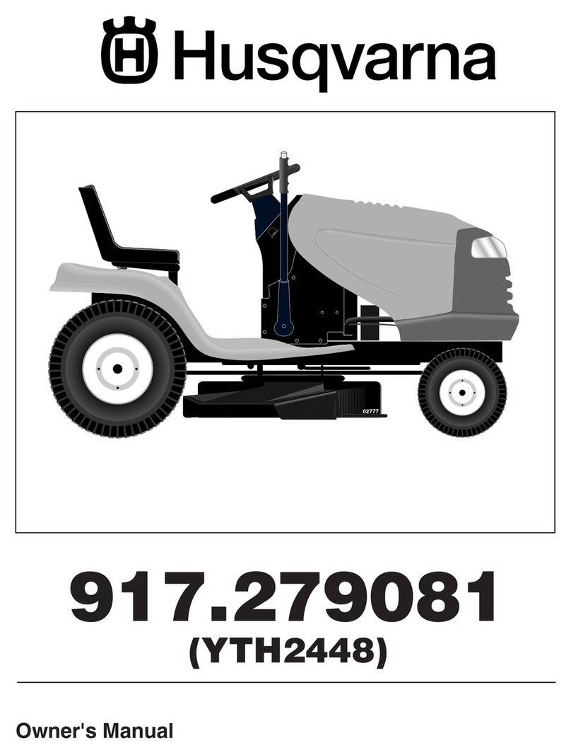 Husqvarna YTH 2448 owner's manual
