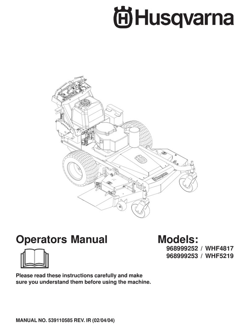 Husqvarna WHF4817 User manual
