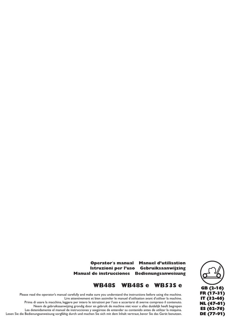 Husqvarna WB48S Operator's manual