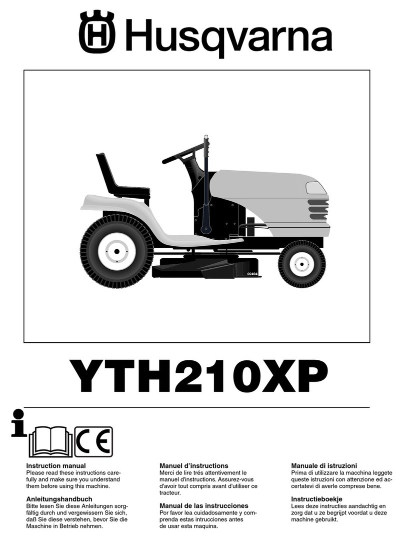 Husqvarna YTH210XP instruction manual