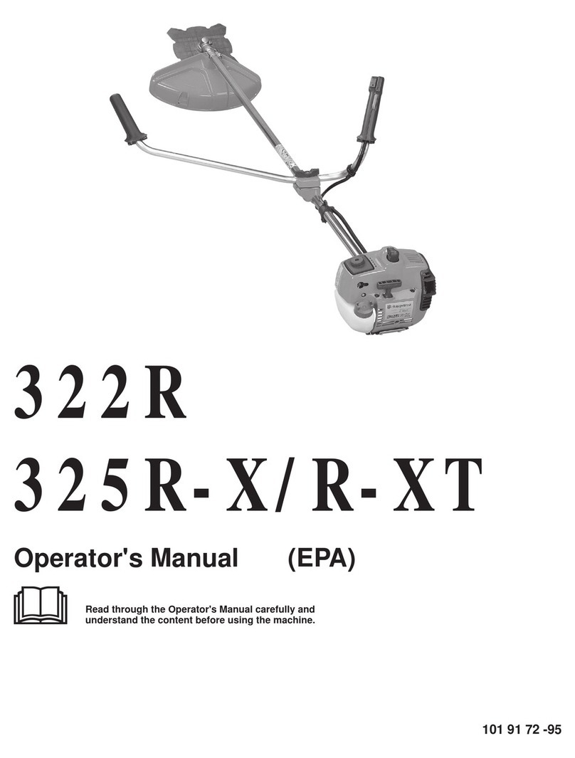 Husqvarna 322R Operator's manual