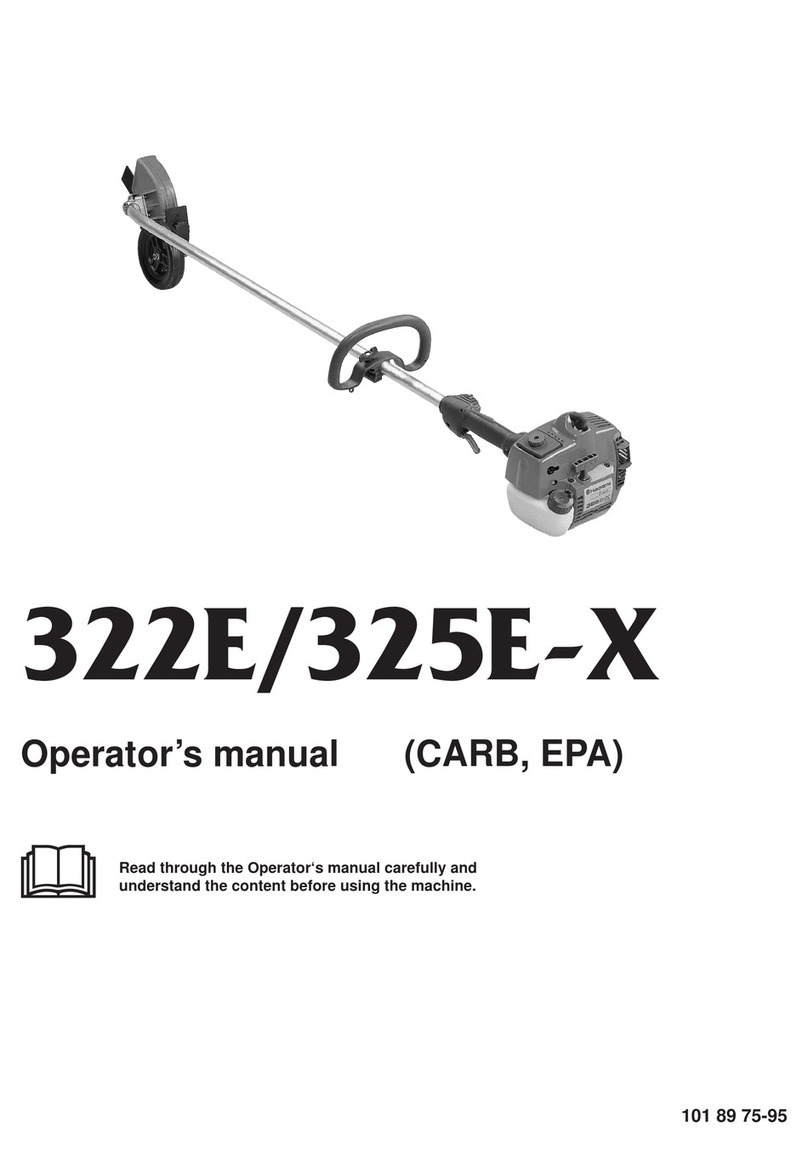 Husqvarna 322E/325E-X User manual