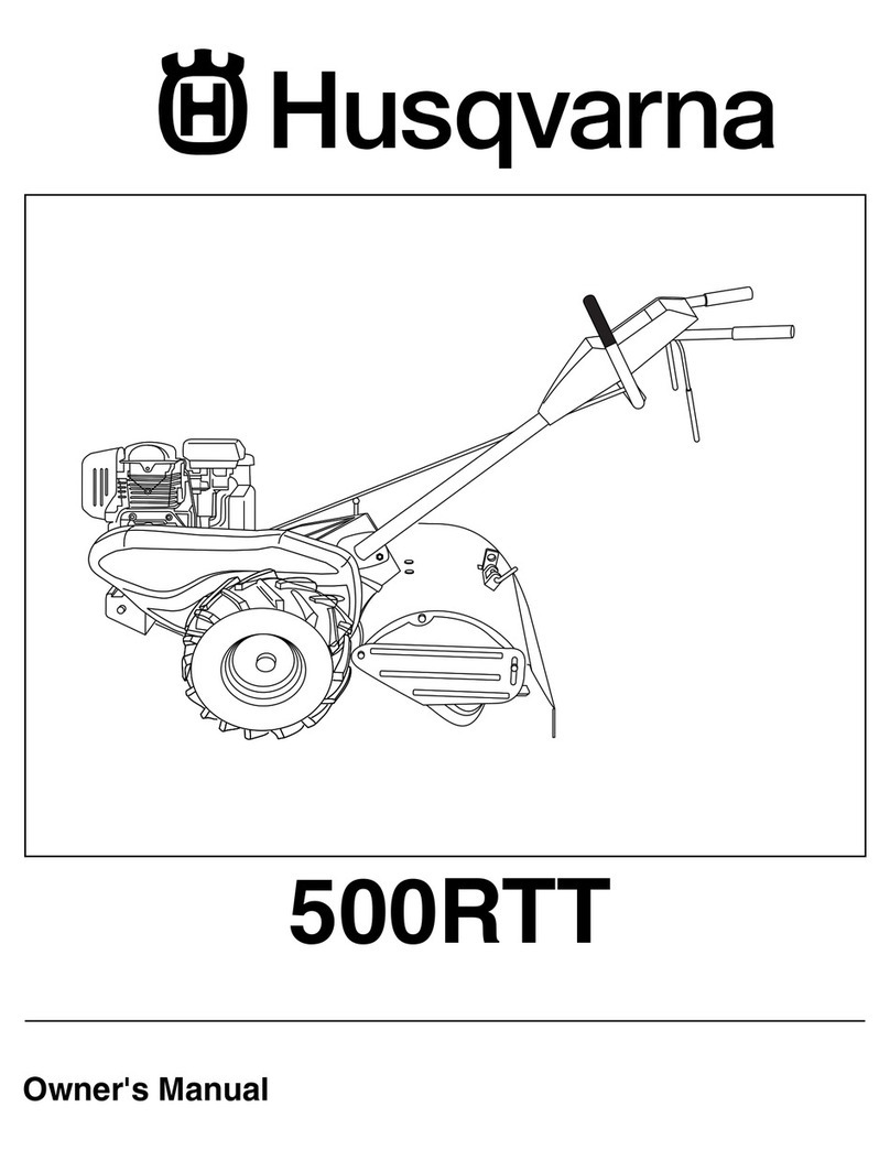 Husqvarna 500RTT owner's manual
