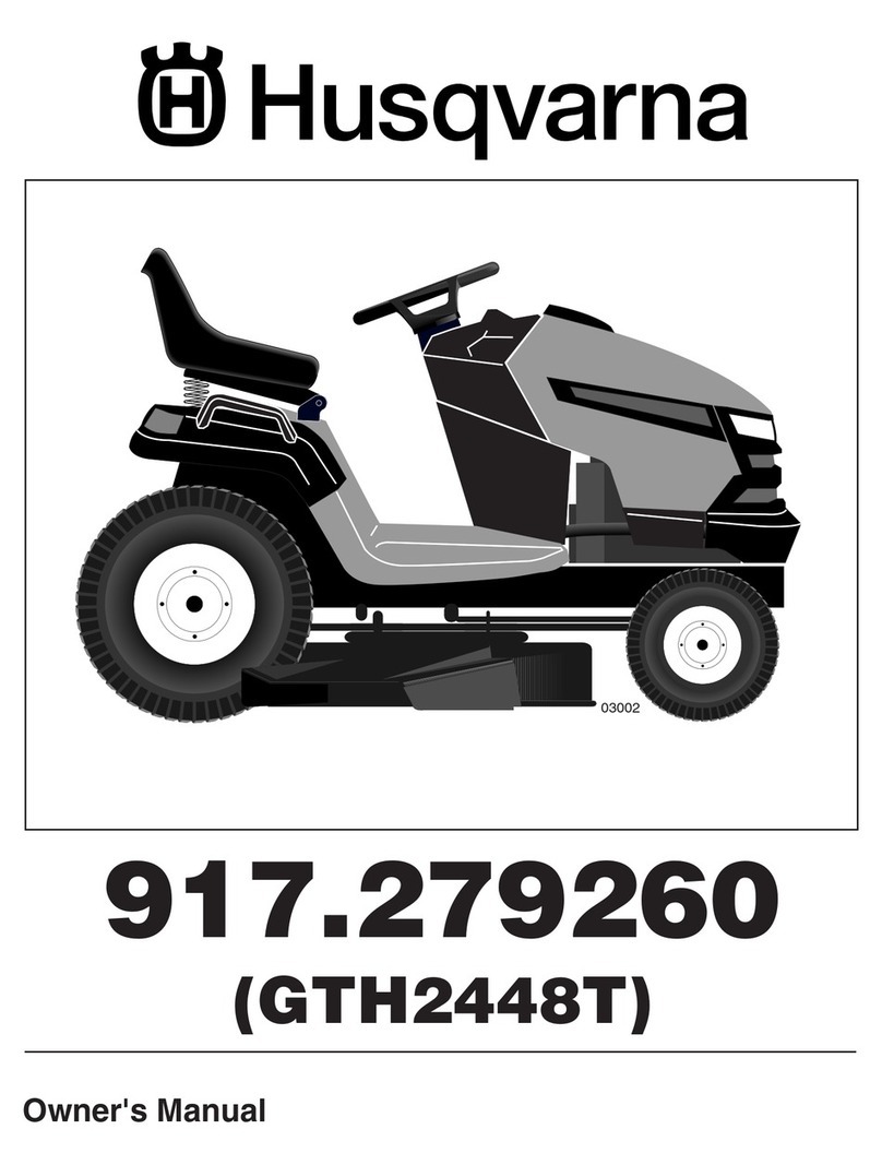 Husqvarna GTH 2448 T owner's manual