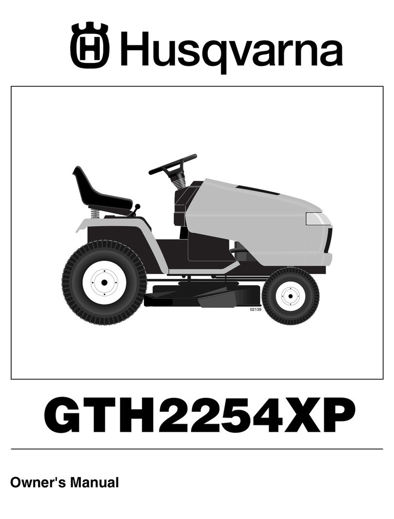 Husqvarna GTH2254XP owner's manual