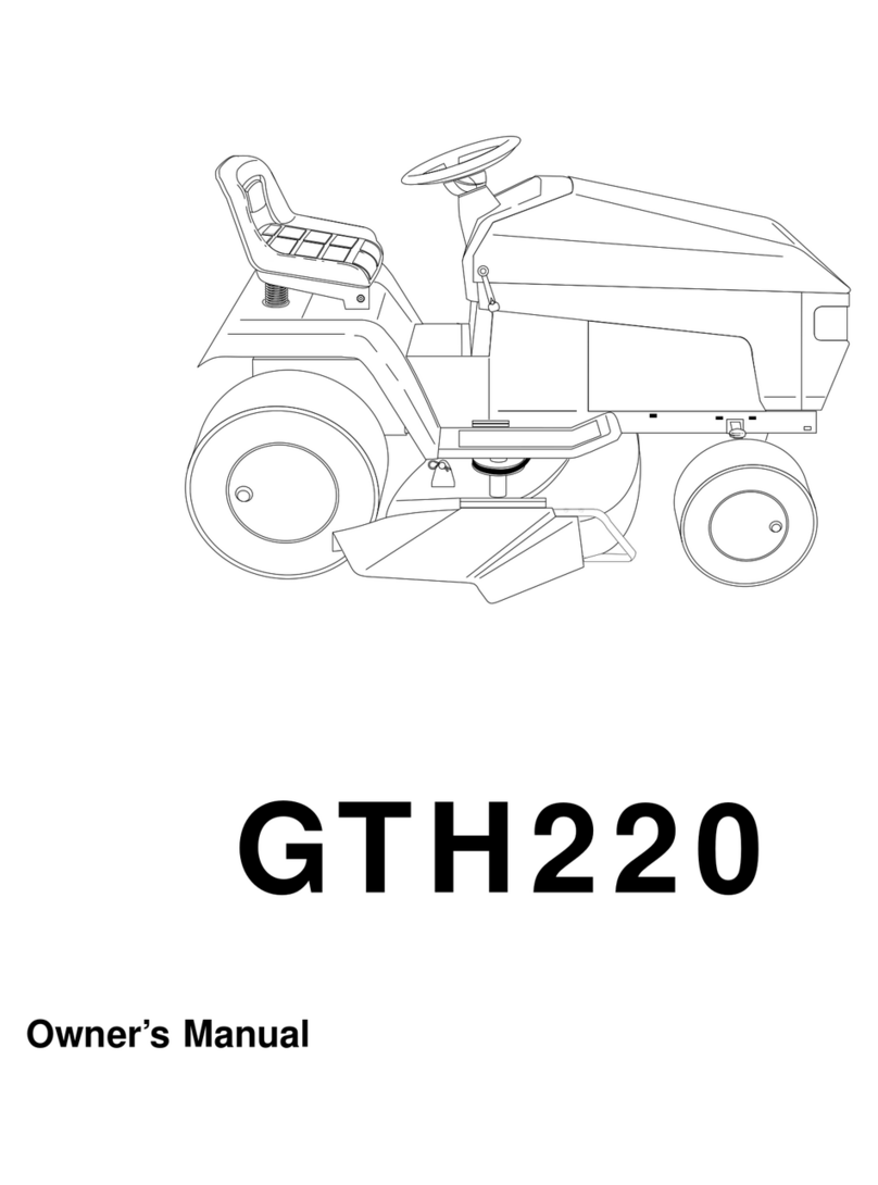 Husqvarna GTH220 owner's manual