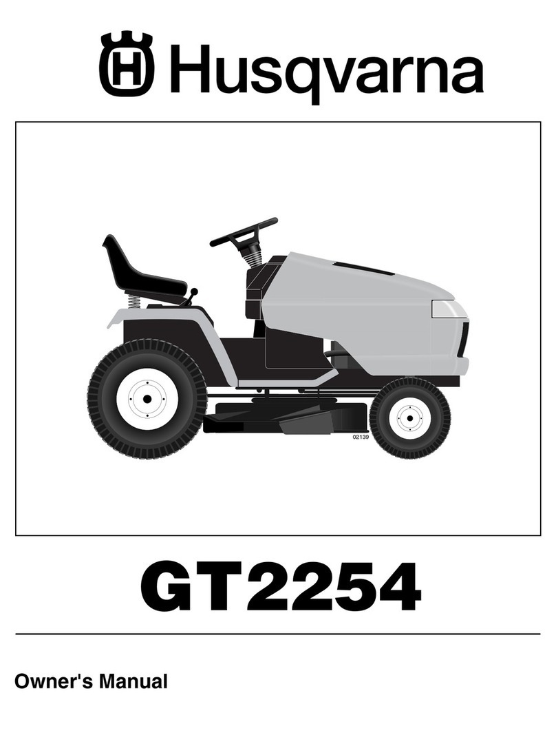 Husqvarna GT2254 owner's manual
