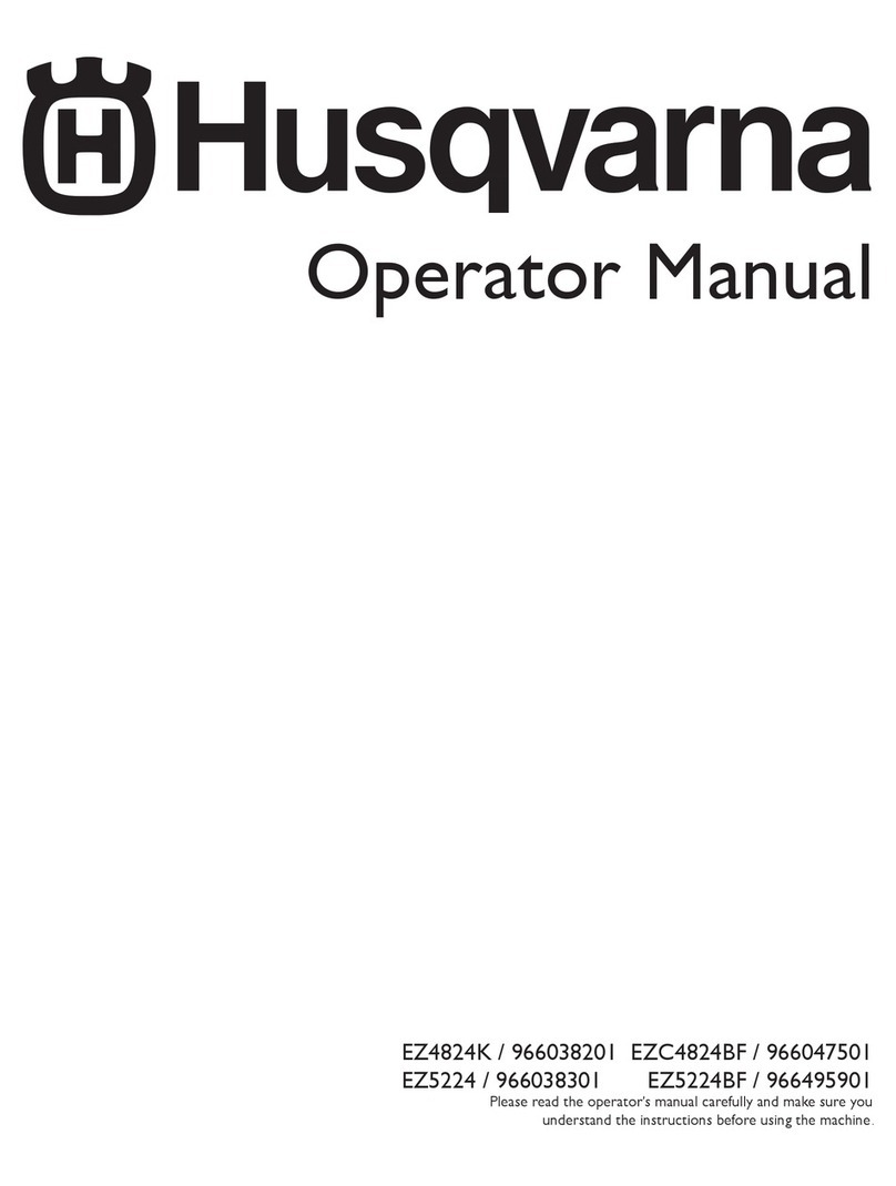 Husqvarna EZ4824K / 966038201 Operator's manual Husqvarna EZ4824K / 966038201 Operator's manual