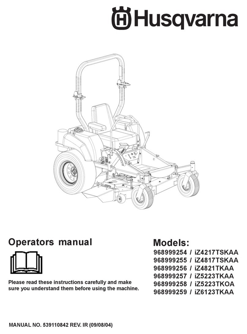 Husqvarna iZ4821KAA,  iZ5223KAA,  iZ5223 Operator's manual