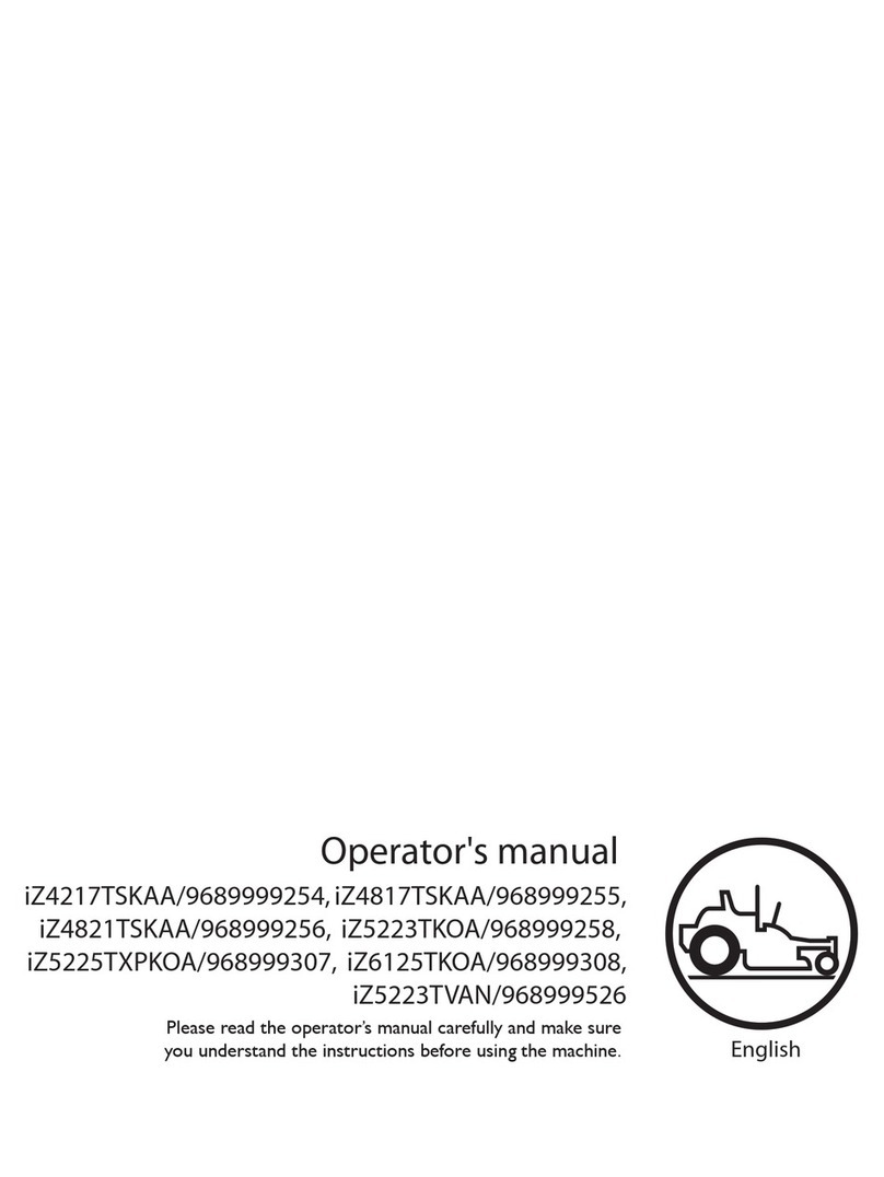 Husqvarna iZ4217TSKAA,  iZ4817TSKAA,  iZ Operator's manual