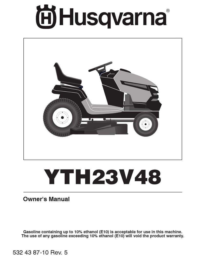 Husqvarna HUSQVARNA YTH23V48 owner's manual