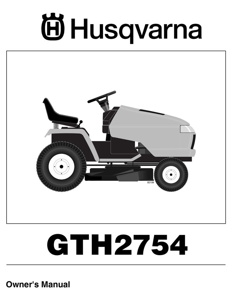 Husqvarna GTH2754 User manual